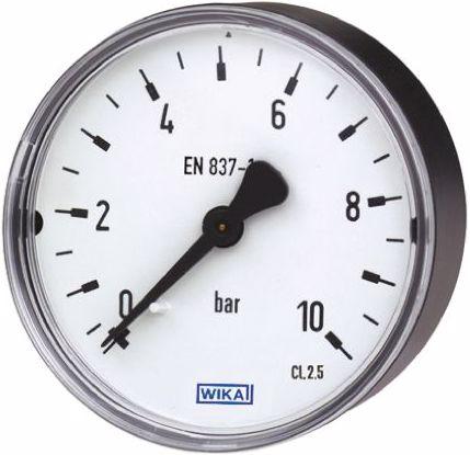 Immagine prodotto Rs Pro Manometer 0bar bis 4bar / ± 2.5%, Stahl Geh