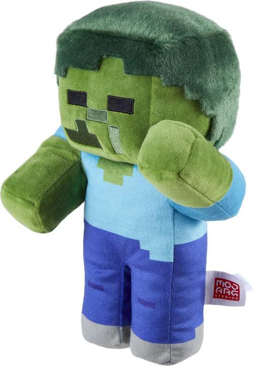 Actual product image Minecraft 8" Basic Plush - Zombie (15.20 cm)