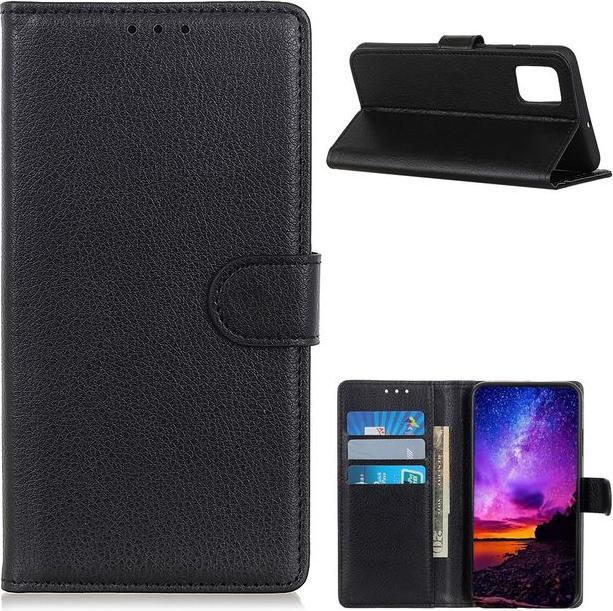 Produktbild MU Classic Litchi Leder Bookcover Series (Xiaomi Mi 10T, Xiaomi Mi 10T Pro)