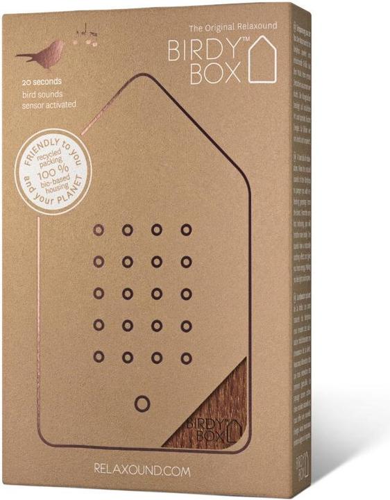 Image du produit Zwitscherbox Birdy-Box (7,5 x 2,5 x 12,5 cm)