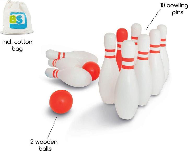 Actual product image BS Wood bowling