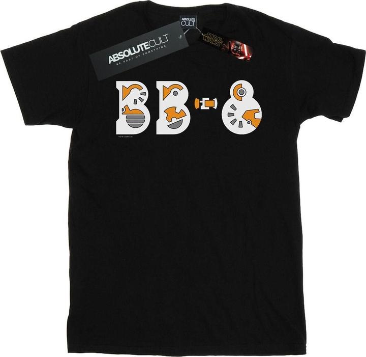 Immagine prodotto Star Wars The Rise Of Skywalker BB-8 Text Logo Maglietta Uomo (3XL)