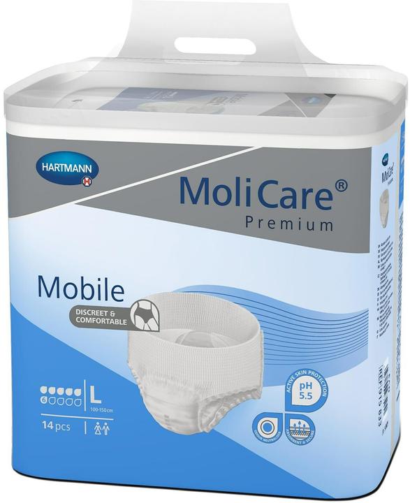 Produktbild MoliCare Mobile 6 Inkontinenz Pants (14 x, L)