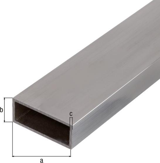 Produktbild Kaiserthal Rechteckrohr Aluminium 50x20x2 mm, 1 m