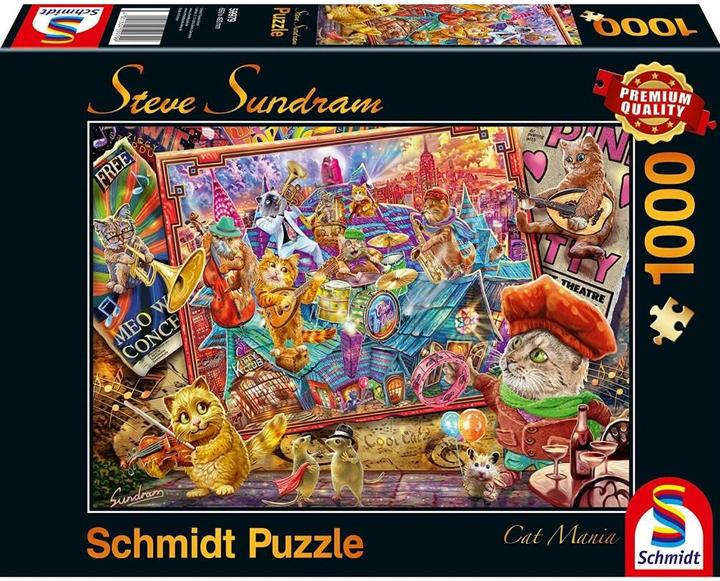 Actual product image Schmidt Spiele Cat mania (1000 pieces)