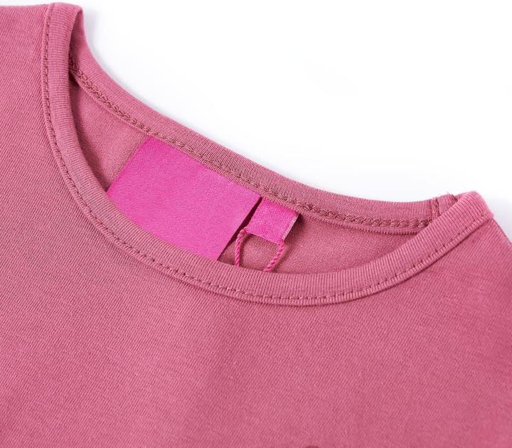 Image du produit VidaXL Tee-shirt manches longues enfant rose framboise 104,Matériau : 95 (104)