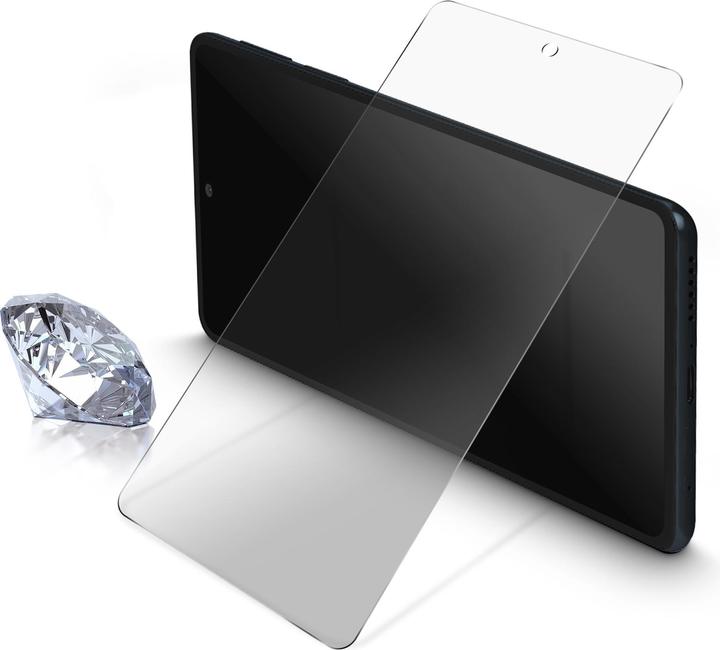 Actual product image Avizar Crystal clear film, glass screen protector (1 Piece, Motorola Edge 30 Pro)