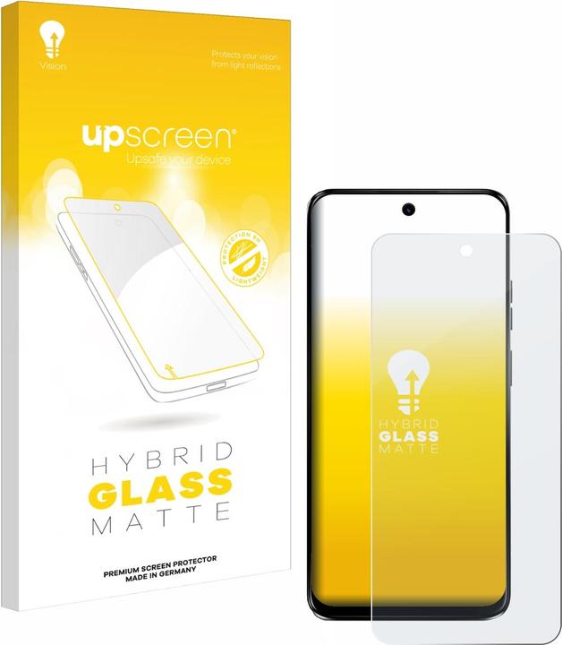 Actual product image upscreen Protective glass Protective film glass Film screen protector matt (1 Piece, Samsung Galaxy A34 5G)