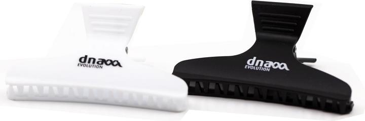 Actual product image DNA Footwear Haarklammern (Schwarz-Weiss) L 82mm Art:13005 (12 pcs.)