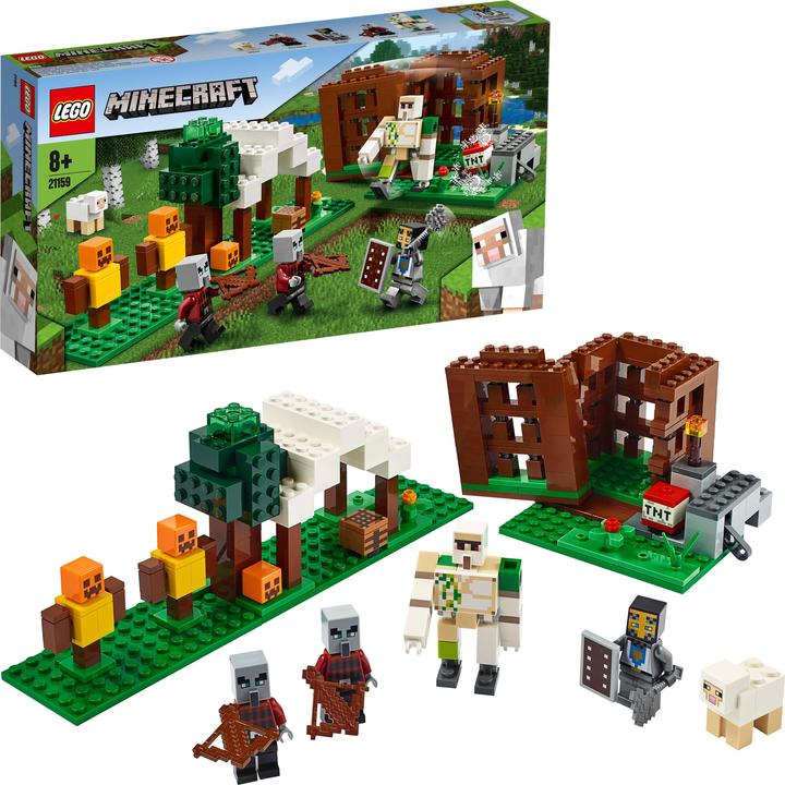 Produktbild LEGO Der Plünderer-Aussenposten (21159, LEGO Minecraft)