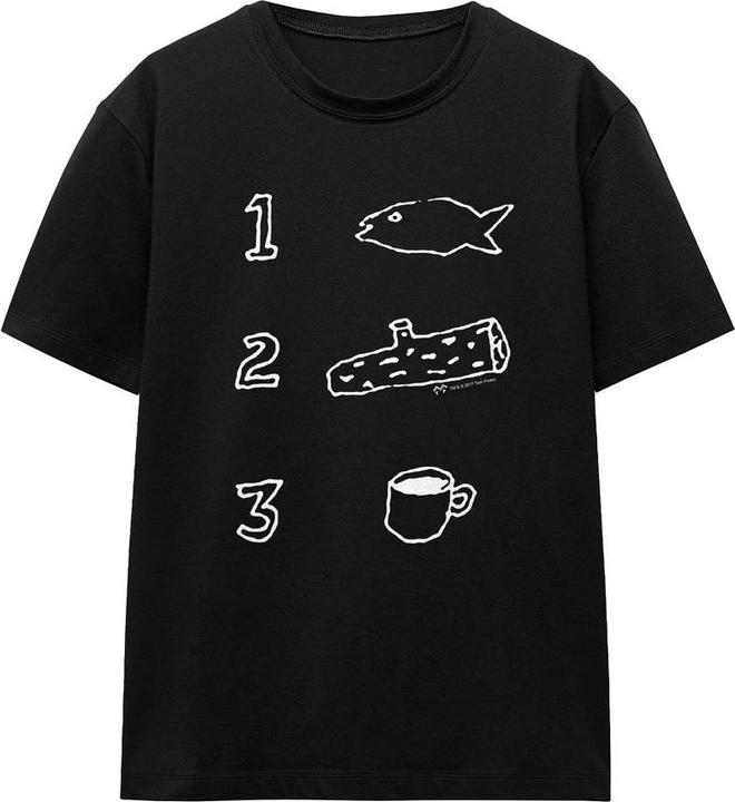 Twin Peaks Unisex Adult Coffee Log Fish T-Shirt (M)