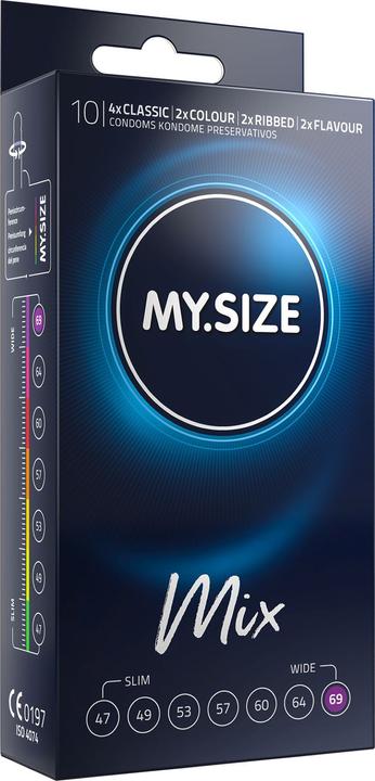 Actual product image My.Size 69mm mix (10 pcs.)