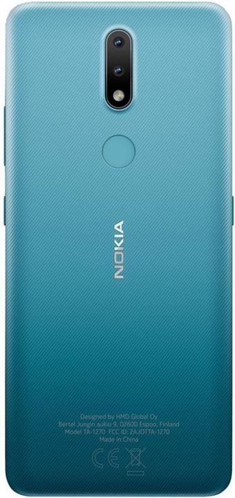 Actual product image Nokia 2.4 (32 GB, Blue, 6.50", Hybrid Dual SIM, 13 Mpx, 4G)