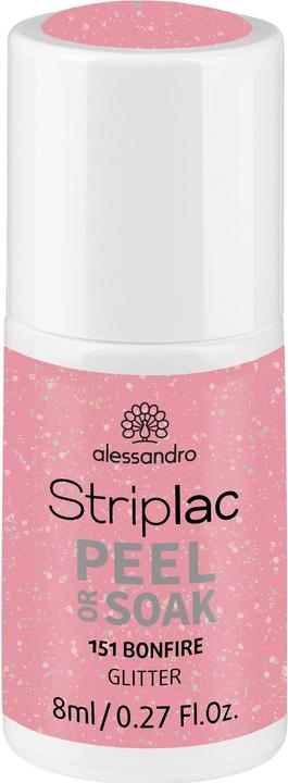 Immagine prodotto Alessandro Striplac Peel o Soak - Bonfire (Glitter, Porpora, Rosa, Smalto pelabile)