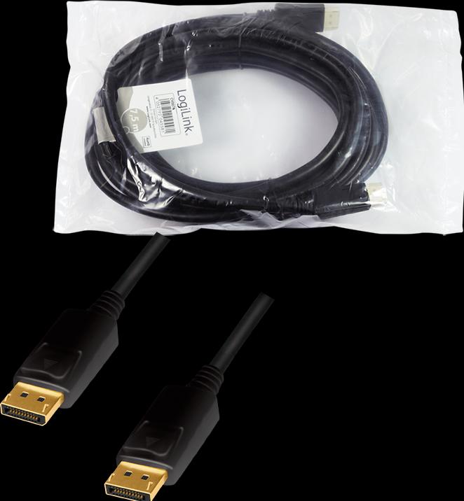 Actual product image LogiLink DisplayPort — DisplayPort (7.50 m, DisplayPort)