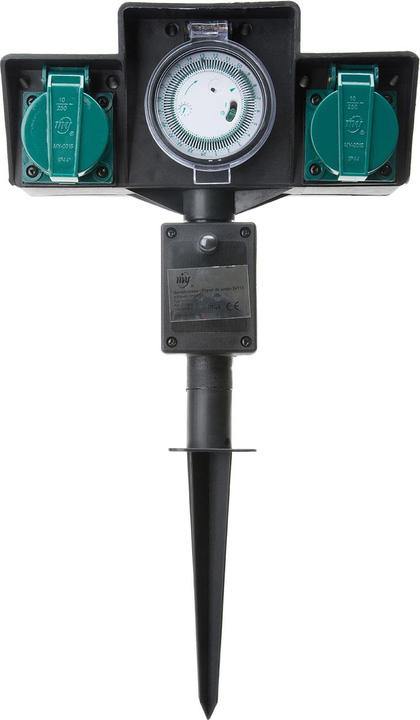 Produktbild Max Hauri Gartenspiess 2x Typ 13 mit Timer IP44