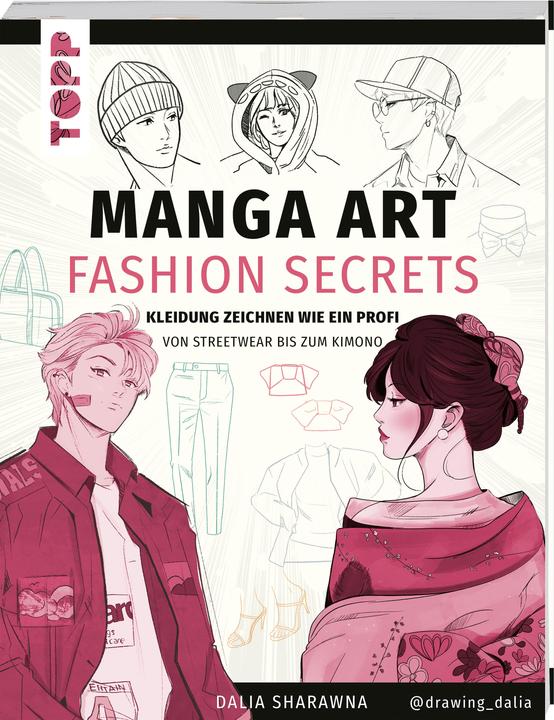 Produktbild Manga Art Fashion Secrets (Deutsch, Dalia, Sharawna, 2024)