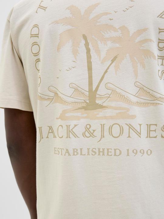 Image du produit Jack & Jones Jjsummer Vibes Tee Ss Crew Neck Ln (L)