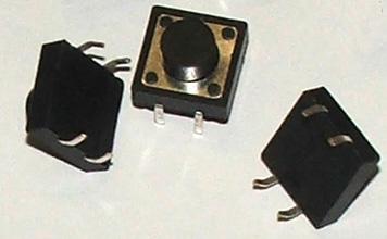 Actual product image Play-Zone Circuit board switch 12 x 12 X 7 mm