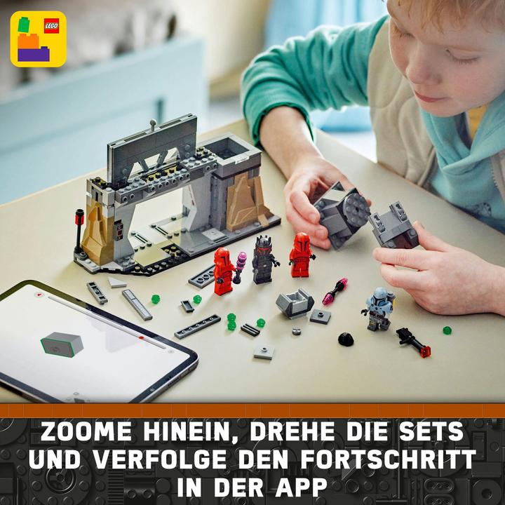 Produktbild LEGO Duell zwischen Paz Vizsla und Moff Gideon (75386, LEGO Star Wars)