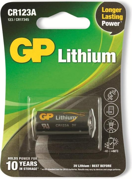 Immagine prodotto GP Batteries Batterie (1 pz., CR123A, 1400 mAh)