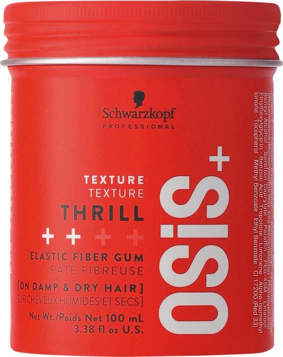 Immagine prodotto Schwarzkopf Osis - Gomma in fibra elastica Thrill (Gel per capelli, 100 ml)