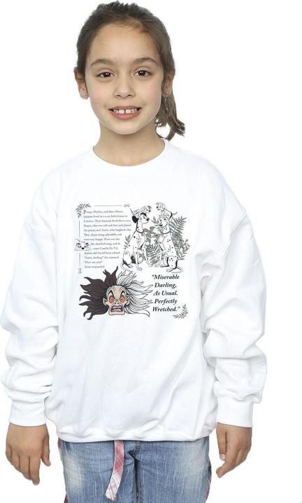 Image du produit Disney - Sweat DALMATIANS MISERABLE DARLING - Fille (152, 158)