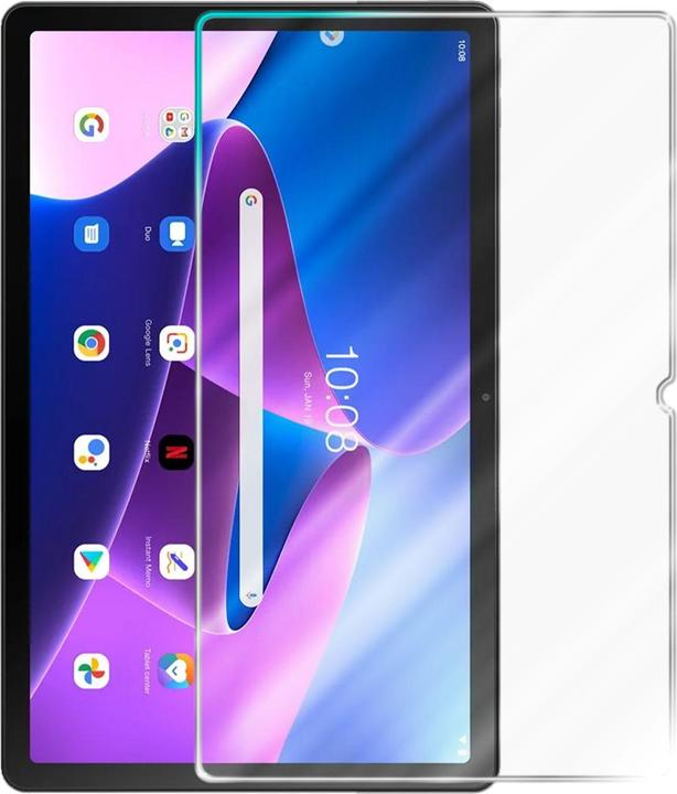 Actual product image Cadorabo Tablet display protective glass film for Lenovo Tab M10 Plus 3er (1 Piece, Tab M10 Plus)