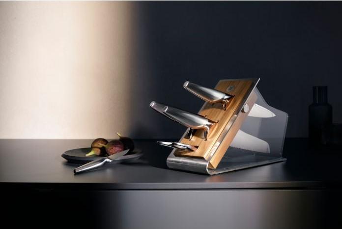 Produktbild WMF Messerblock bestückt 6-tlg. CHEF'S EDITION Buche