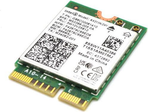 Actual product image Dell CRD,WRLES,M.2,INTEL,AX211,WW (M.2 A Key)