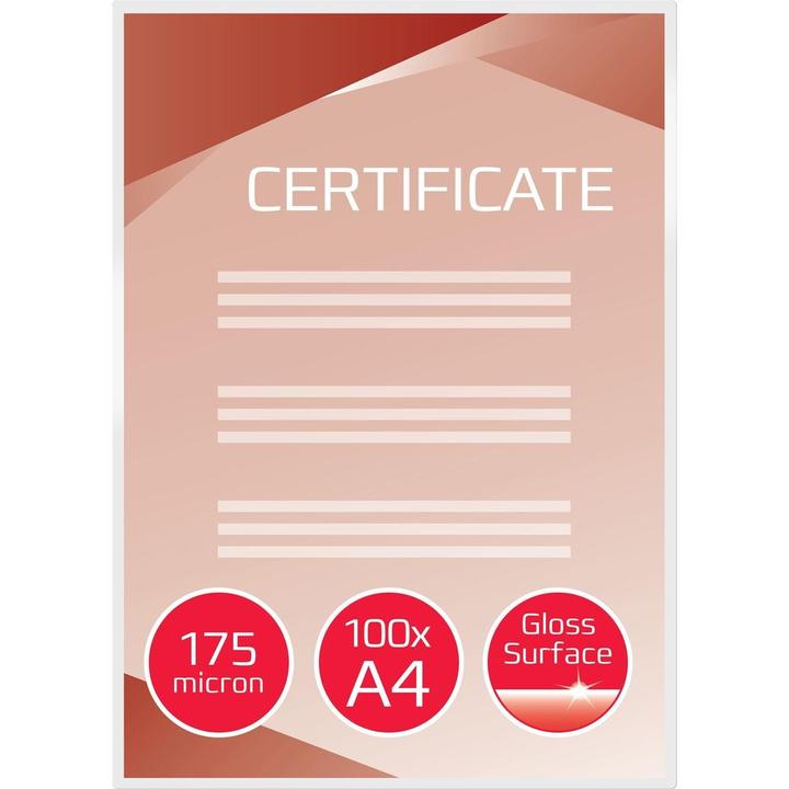 Actual product image GBC Premium quality laminating films (A4, 100 Piece, 175 µm)
