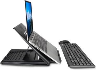 Immagine prodotto Hamlet Tiramisù Notebook Stand. Supporto universale per Notebook con Tastiera e Mouse Senza Fili