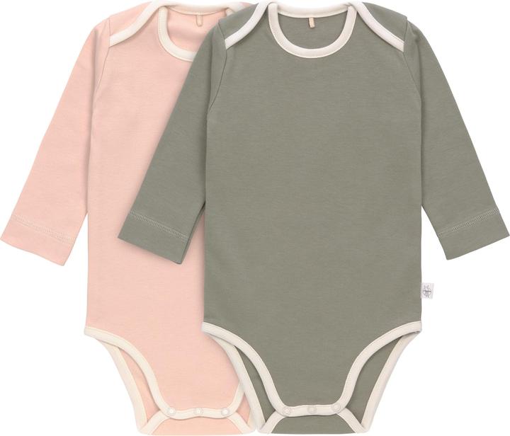 Image du produit Lässig Lot de 2 body à langer manches longues (74, 80)