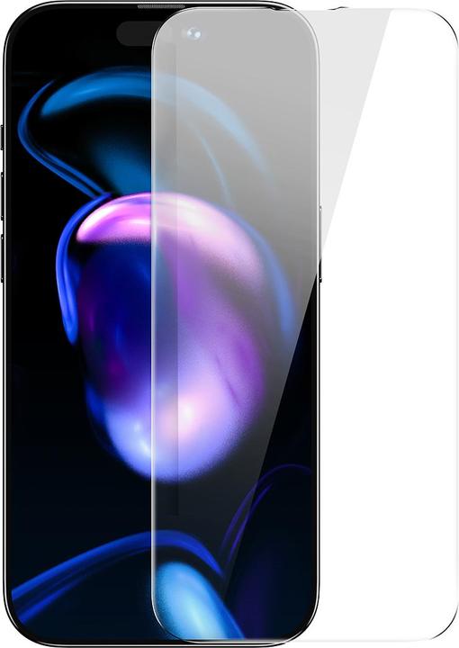 Produktbild Baseus All-glass Crystal Tempered Glass EasyStick Film iP14 (Pack of 2) (2 Stück, Apple iPhone 14 Pro Max)