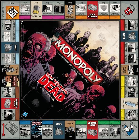 Actual product image Monopoly : The Walking Dead (German)