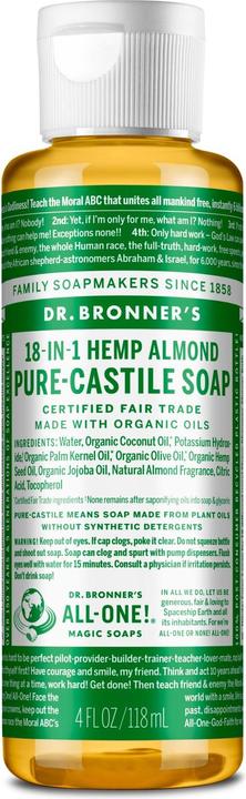 Actual product image Dr. Bronner's Liquid Soap (Liquid soap, 120 ml)