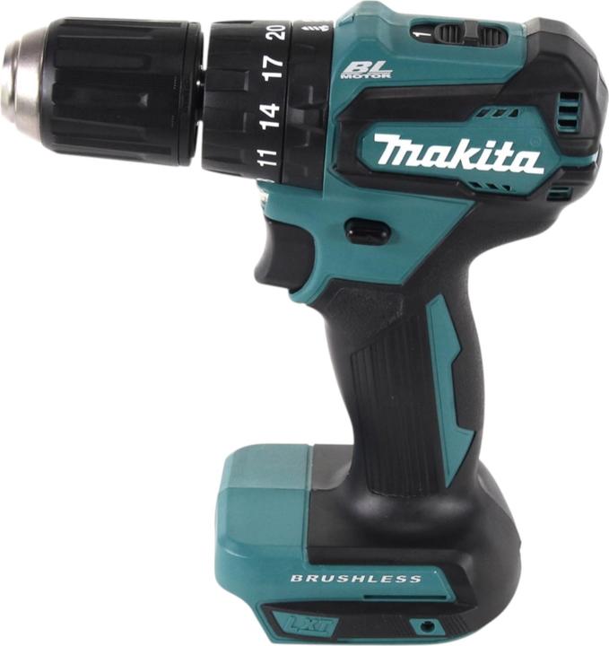 Productafbeelding Makita DHP 483 Z Akku Schlagbohrschrauber 18 V 40 Nm Brushless + 102 tlg. Bit Bohrer Set - ohne (Oplaadbare batterij)