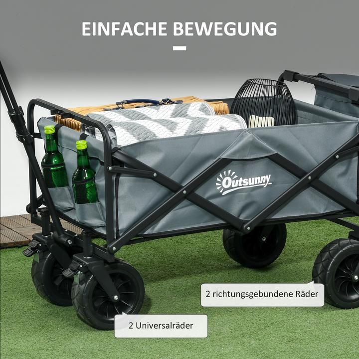 Produktbild Outsunny Bollerwagen mit Kühltasche