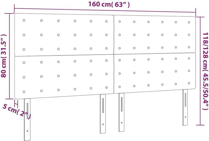 Produktbild VidaXL Raiden (160 x 5 x 128 cm)