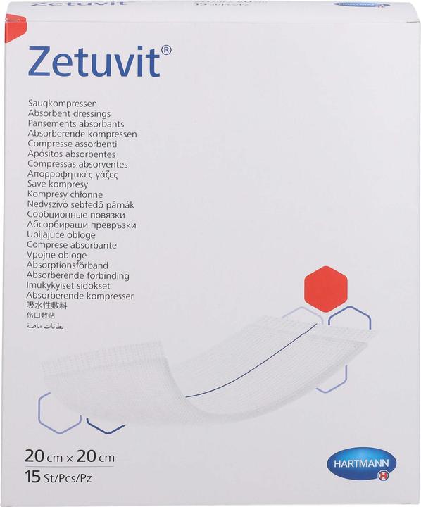 Image du produit Zetuvit Absorptionsverband 20x20cm steril