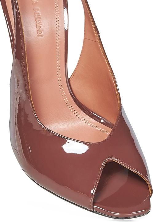 Produktbild Amina Muaddi With Heel Brown (40)