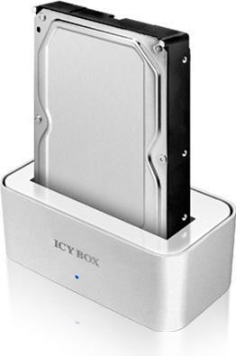 Immagine prodotto Icy Box IB-111StU3-Wh USB 3.0 docking station per docking station da 2,5"/3,5". (2.5", 3.5")