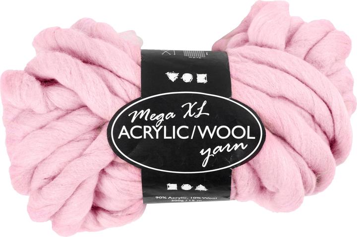 Actual product image Creativ Company Acrylic wool XL pink (15 m)