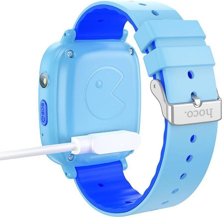 Produktbild Hoco Headphone with microphone smartwatch for kids with call function 2G Y100 blue