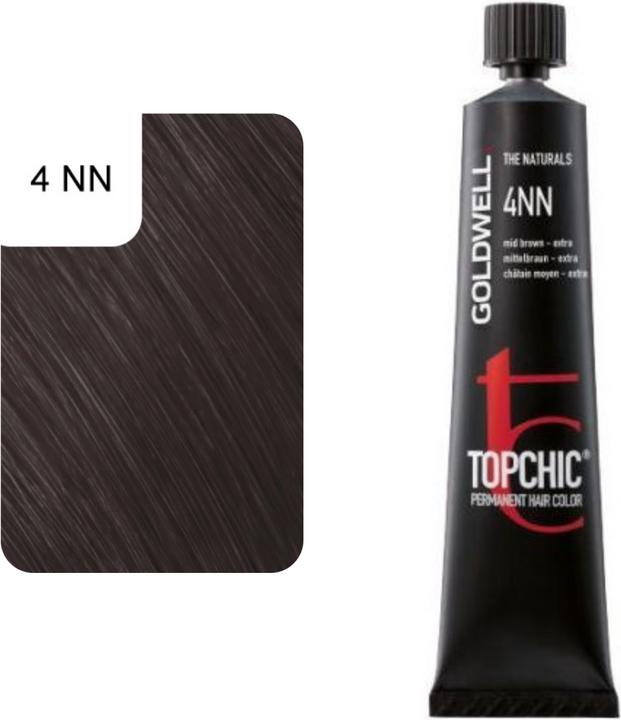 Actual product image Goldwell Topchic (4NN medium brown extra)