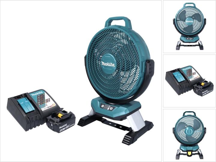 Produktbild Makita DCF 301 RM1 Akku Ventilator Lüfter 18 V 33 cm + 1x Akku 4,0 Ah + Ladegerät