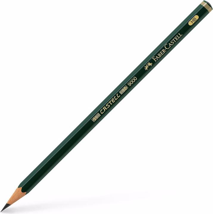 Actual product image Faber-Castell Castell 9000 (HB, 1 x)