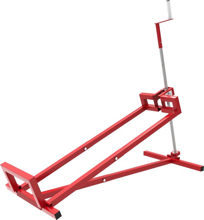 Immagine prodotto Wiltec Sollevatore per tosaerba 400 kg Dispositivo di sollevamento Rampa per tosaerba da giardino Jack per (Trattorino, Accessori per trattori)