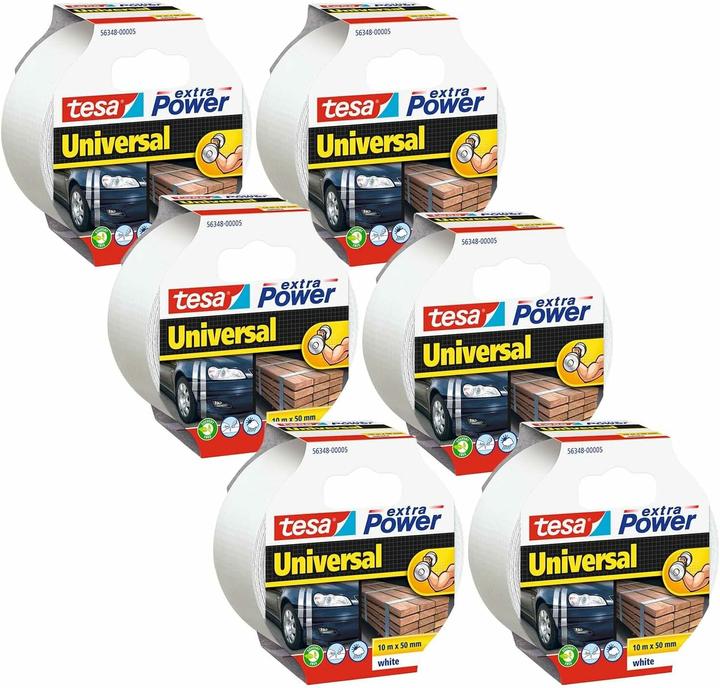 Actual product image tesa Fabric adhesive tape Extra Power W (50 mm)