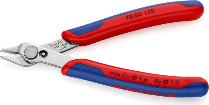 Produktbild Knipex Electronic Super Knips® 78 03 125 SB (125 mm)